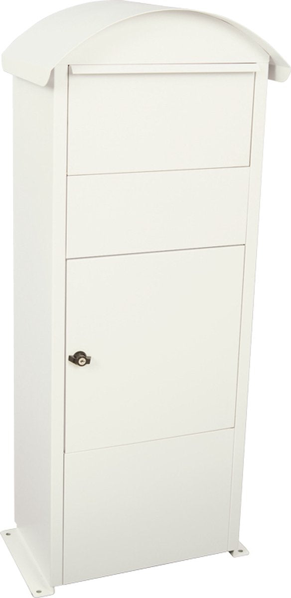 V-deel pakketbox victoriaans wit