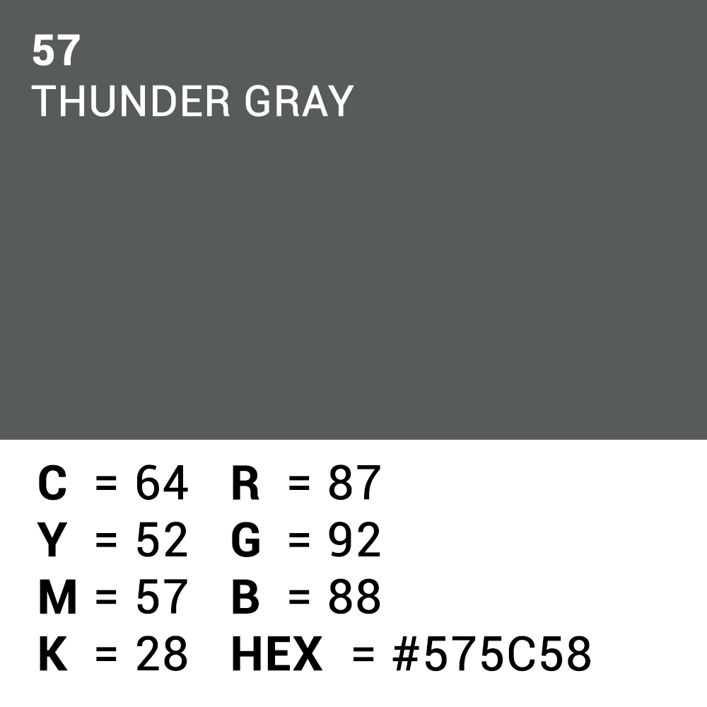 Superior achtergrondpapier 57 dondergrijs 1,35 x 11m