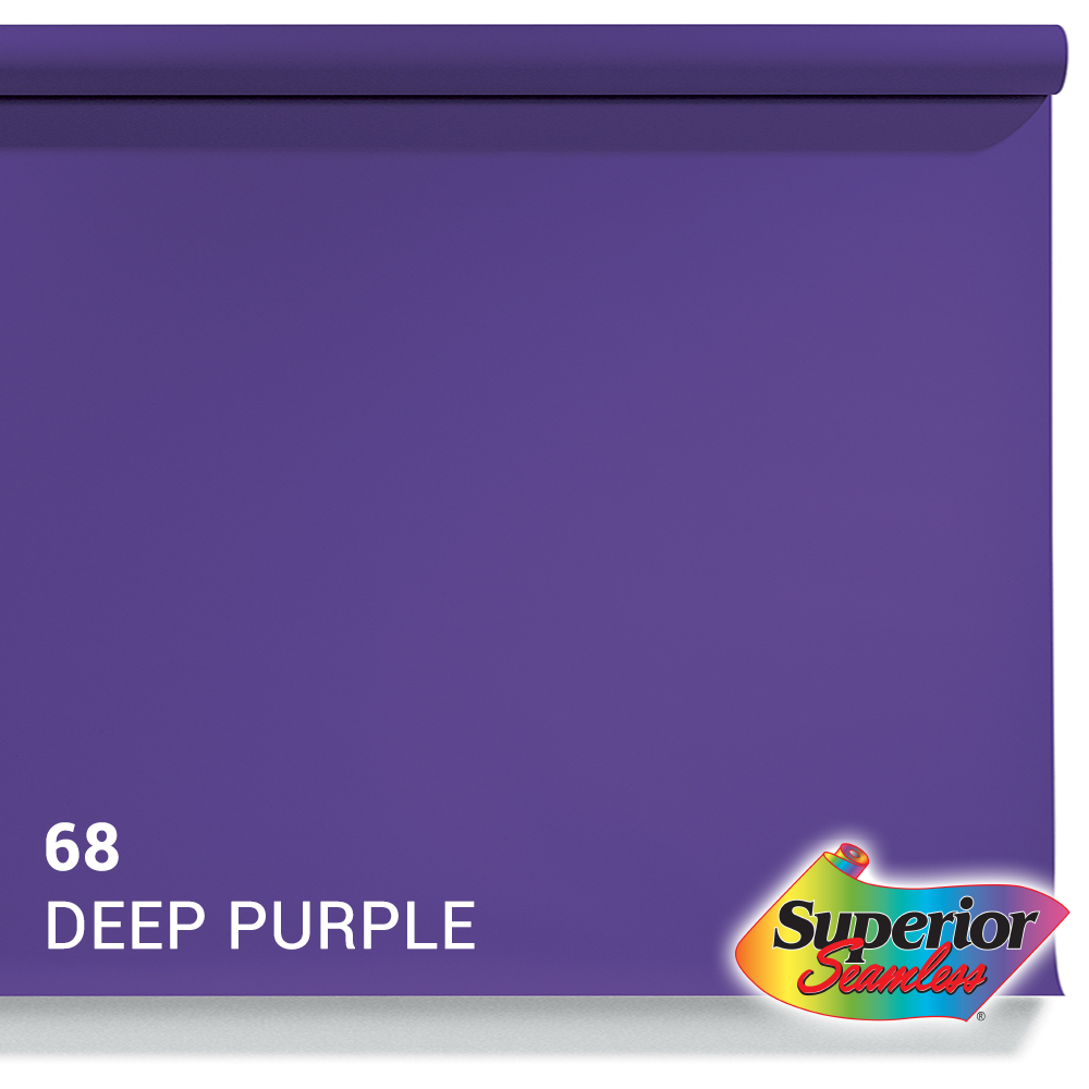 Superior achtergrondpapier 68 dieppaars 1,35 x 11m