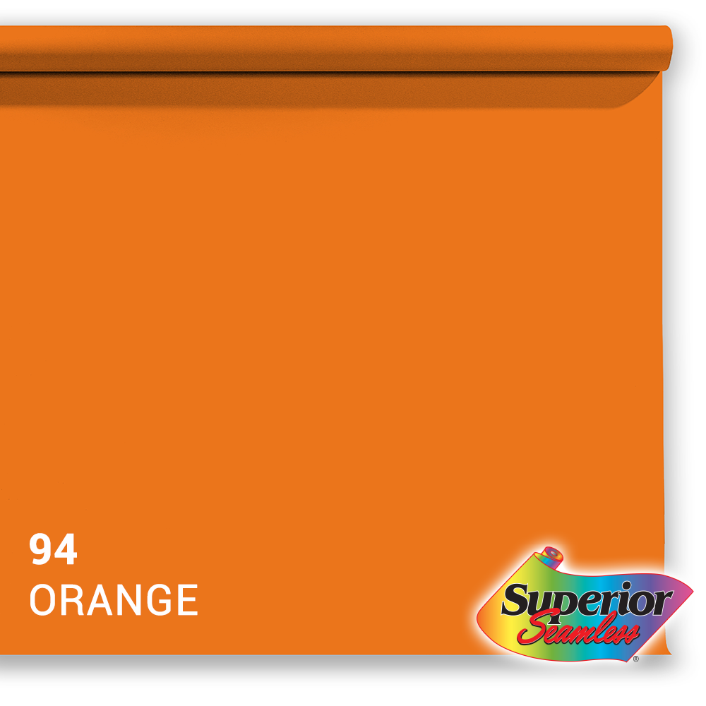 Superior achtergrondpapier 94 oranje 1,35 x 11m