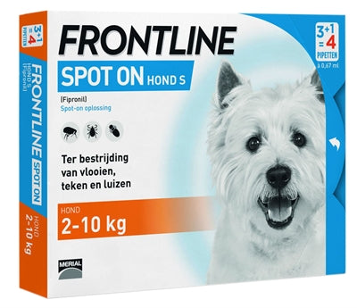 Frontline Dog spot on small