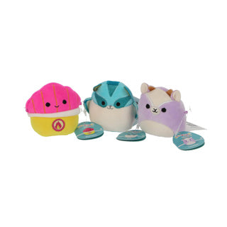 Jazwares squishmallows knuffel pluche - micromallows tia, mariska, louden - 3dlg.