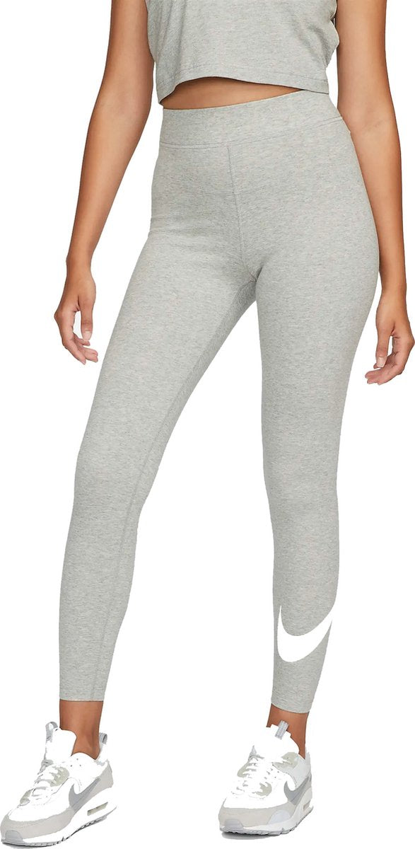 Nike w nsw nk clsc gx hr tght swsh dames sportlegging - maat m