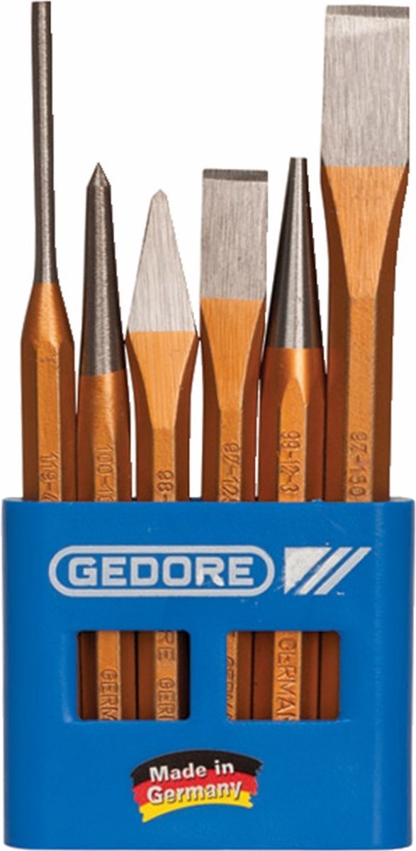 Gedore beitelset 6-delig