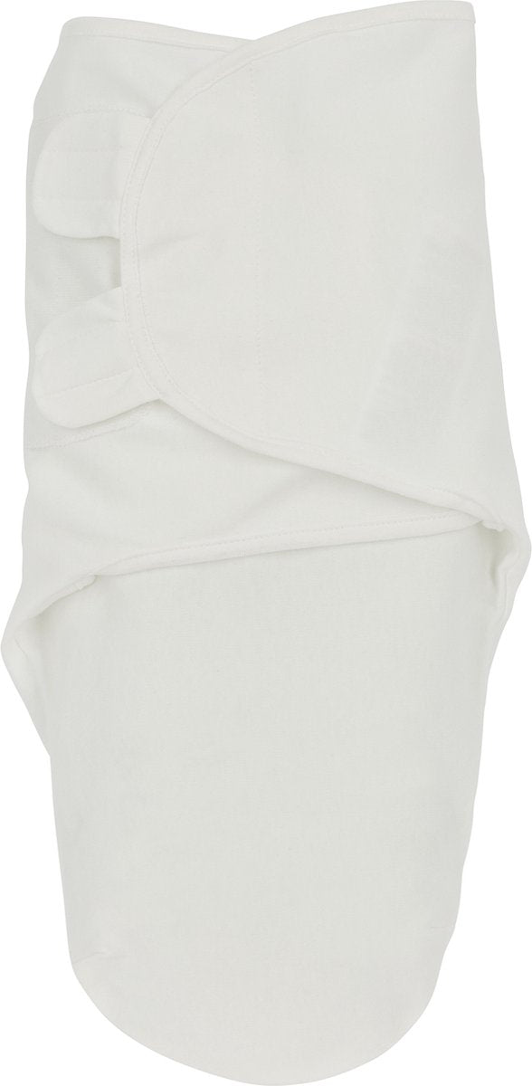 Meyco baby uni swaddle inbakerdoek - offwhite - 0-3 maanden - 1.0 tog