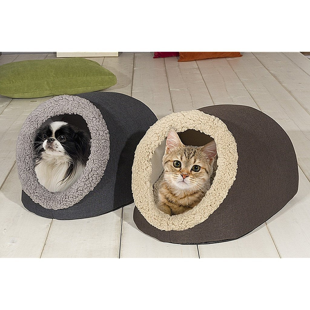 Zonnetuin simba huisdieren hol 45x40x32cm antraciet grijs