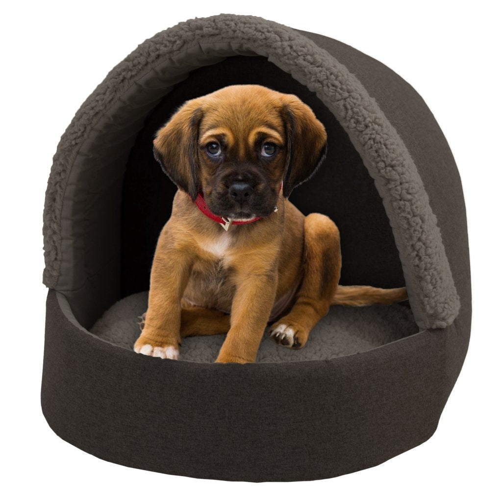 Sun garden filou luxe honden- en kattenbed 42x45x41cm grijs