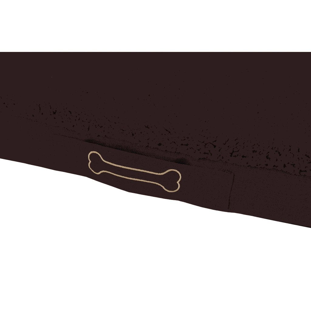 Zontuinmaatje orthopedisch hondenkussen 79x60x8cm donkerbruin