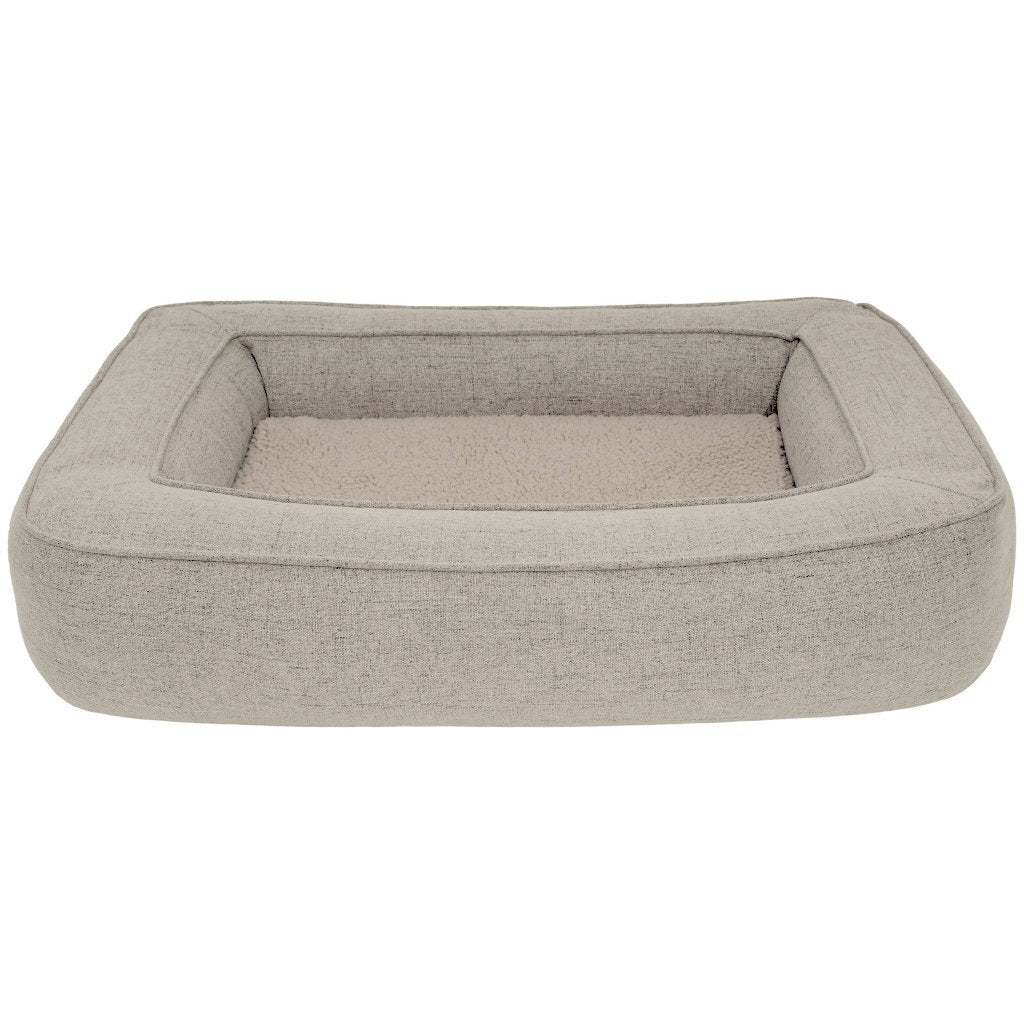 Zonnetuin pausey orthopedisch hondenkussen 80x55x17cm beige gemeleerd