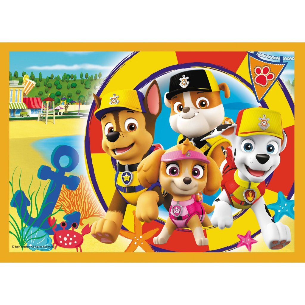 Trefl Paw Patrol 4in1 puzzel 35-70 stukjes