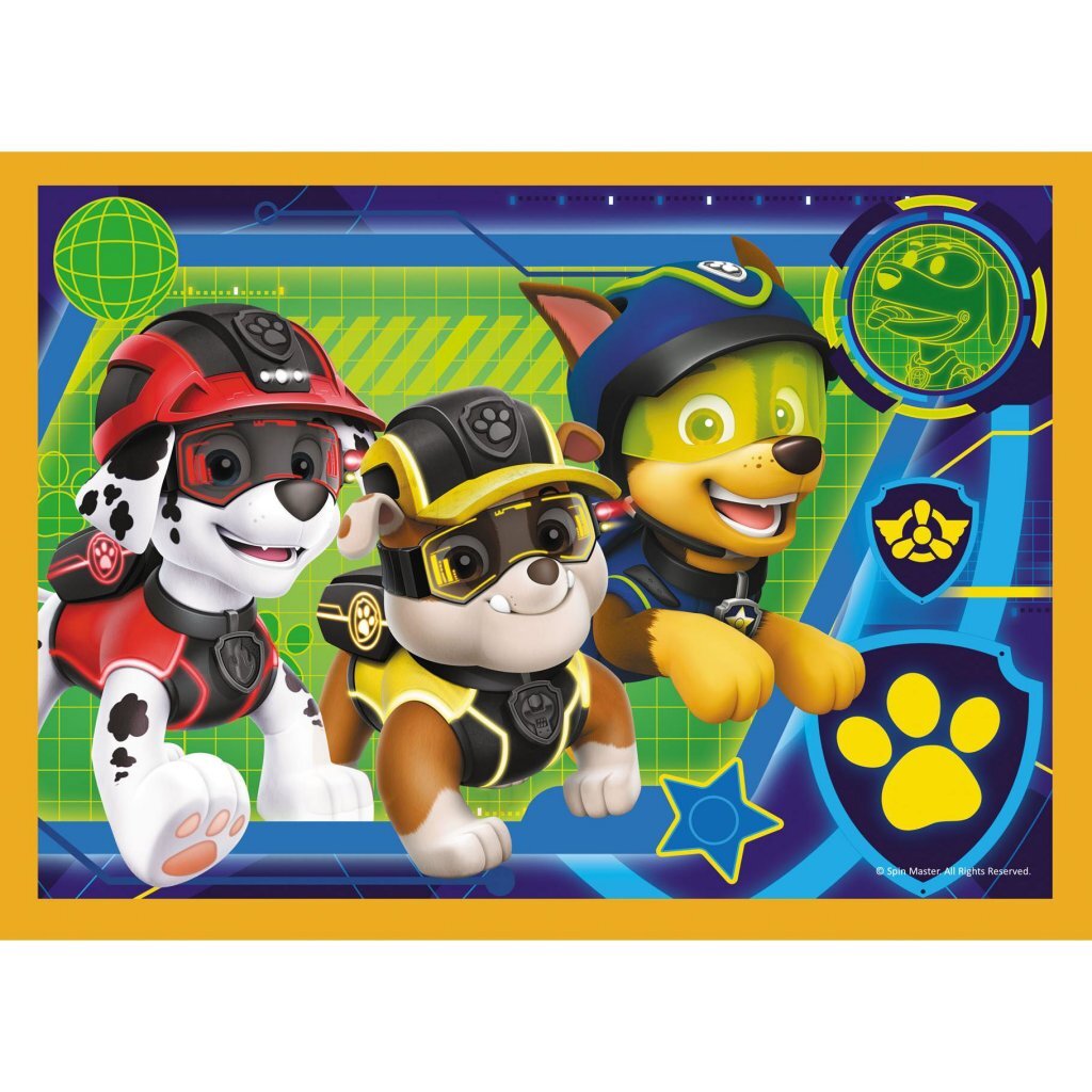 Trefl Paw Patrol 4in1 puzzel 35-70 stukjes