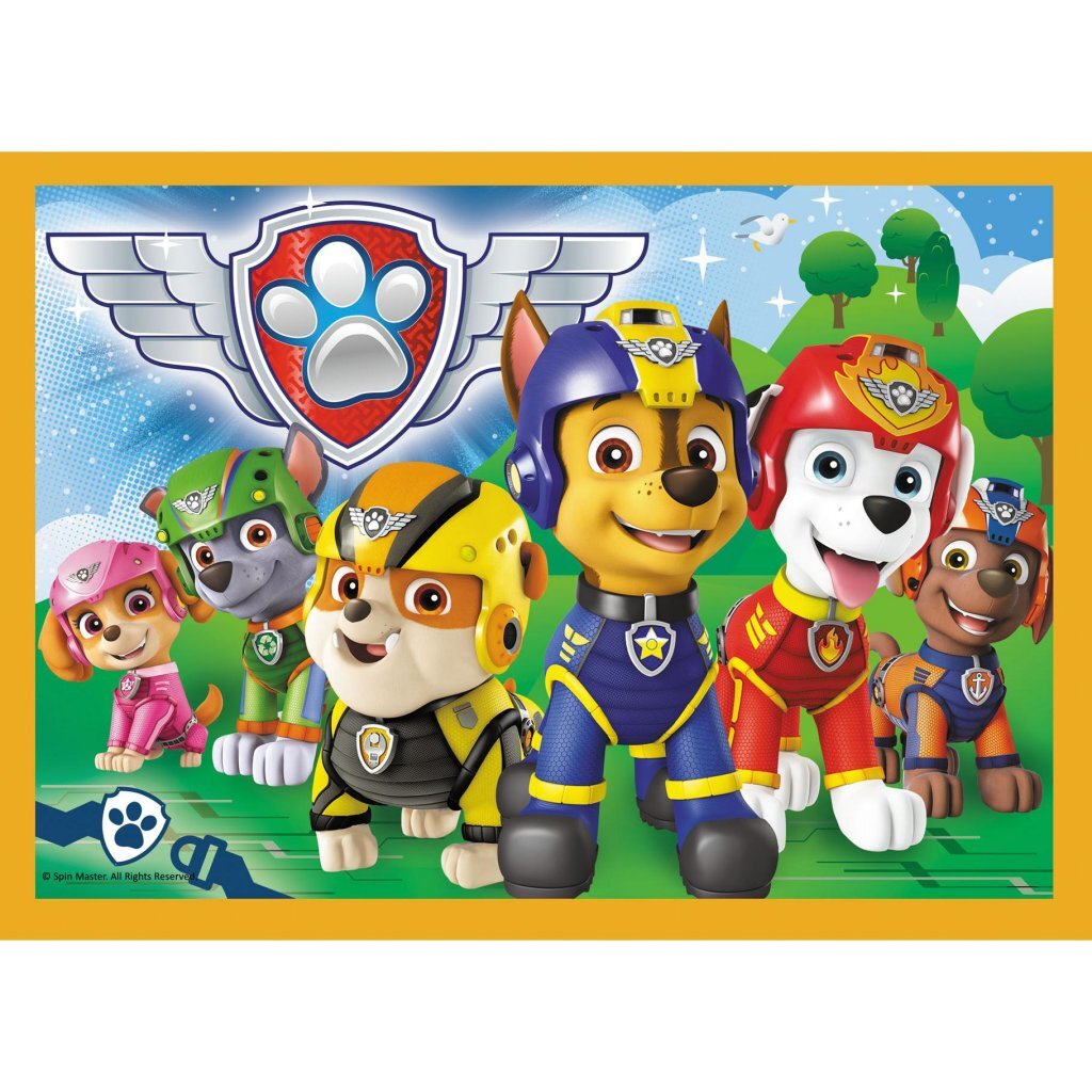 Trefl Paw Patrol 4in1 puzzel 35-70 stukjes