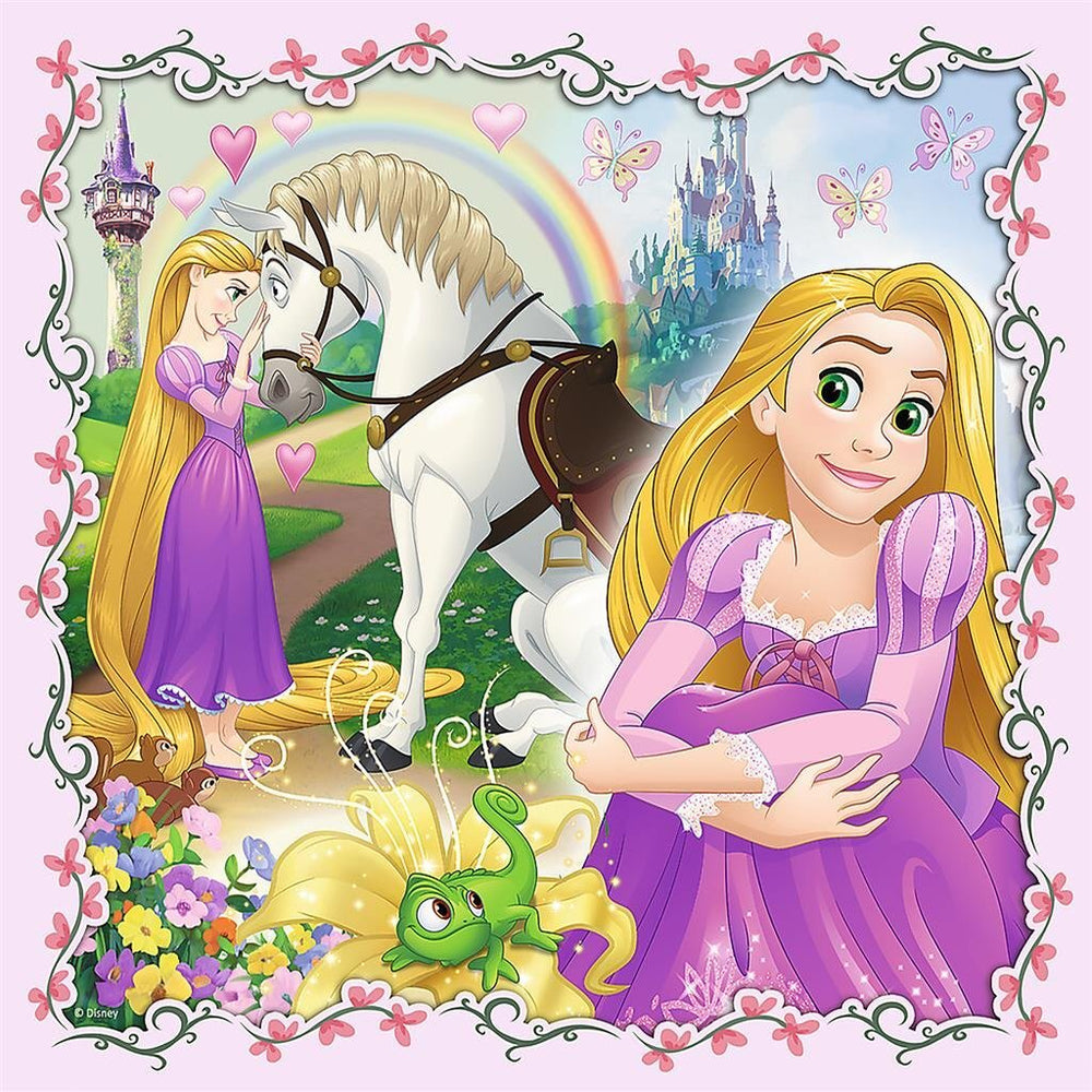 Trefl Trefl 3in1 Puzzel Prinses 20-50 Stukjes