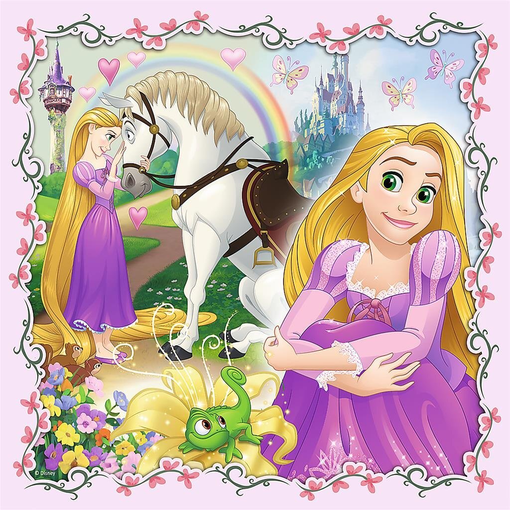 Trefl Trefl 3in1 Puzzel Prinses 20-50 Stukjes