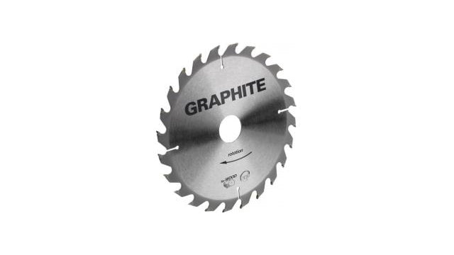 Grafiet Grafiet Cirkelzaagblad 165mm Asgat 30mm Tanden 24 Dikte 2,8 Vulringen 16 20 25 TCT