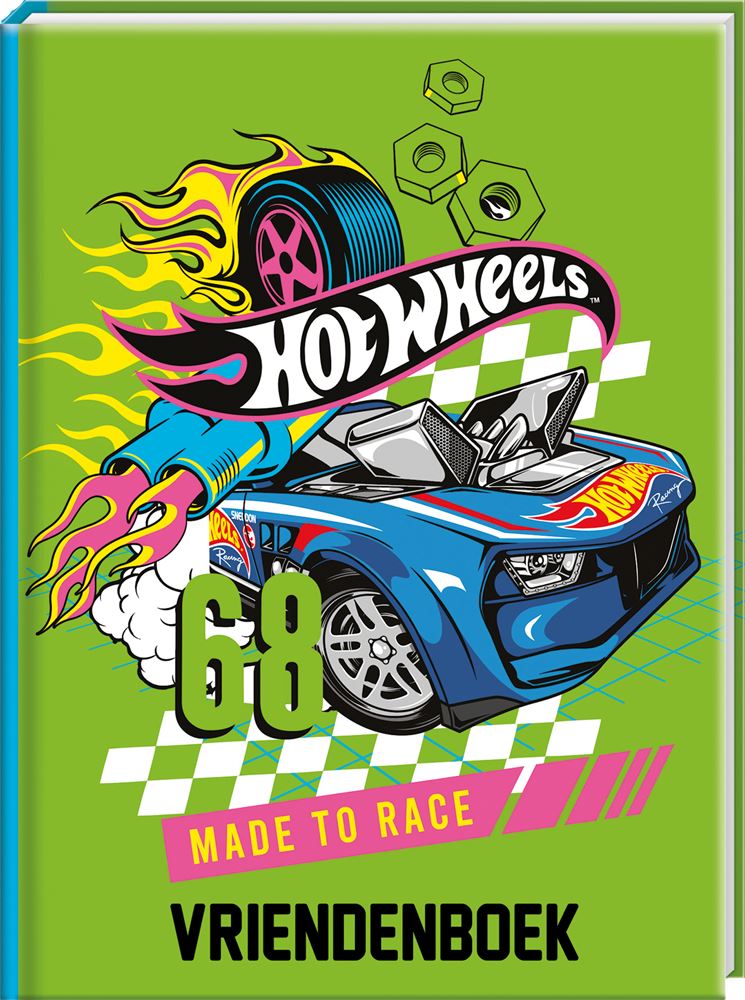 Interstat vriendenboek - hot wheels 6+