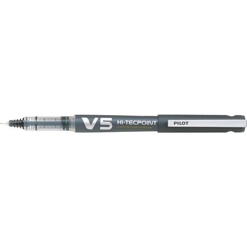 Rollerball pilot v5 hi-techpoint 0,3mm zwart