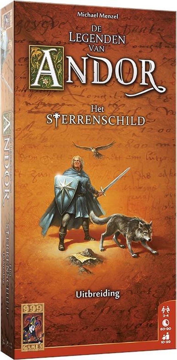 999games 999 games de legende van andor: het sterrenschild uitbreidingsbordspel
