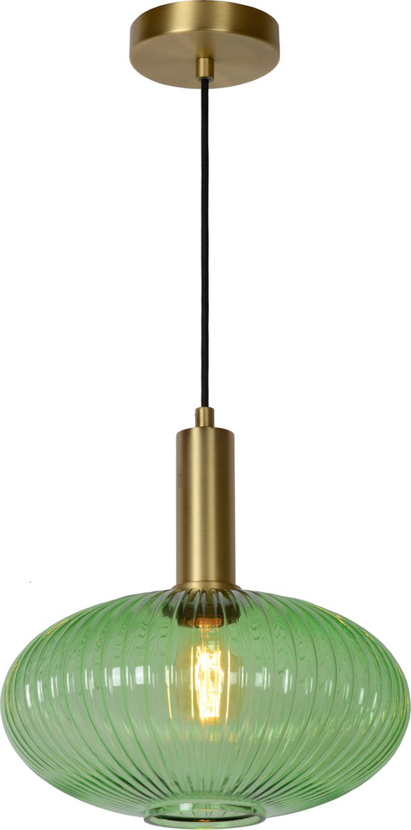 Lucide maloto - hanglamp - ø 30 cm - 1xe27 - groen