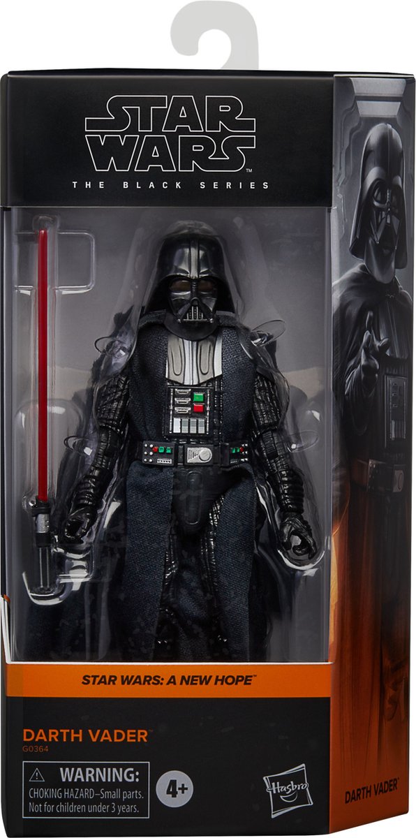 Hasbro star wars episode iv black series action figure darth vader 15 cm action figuur