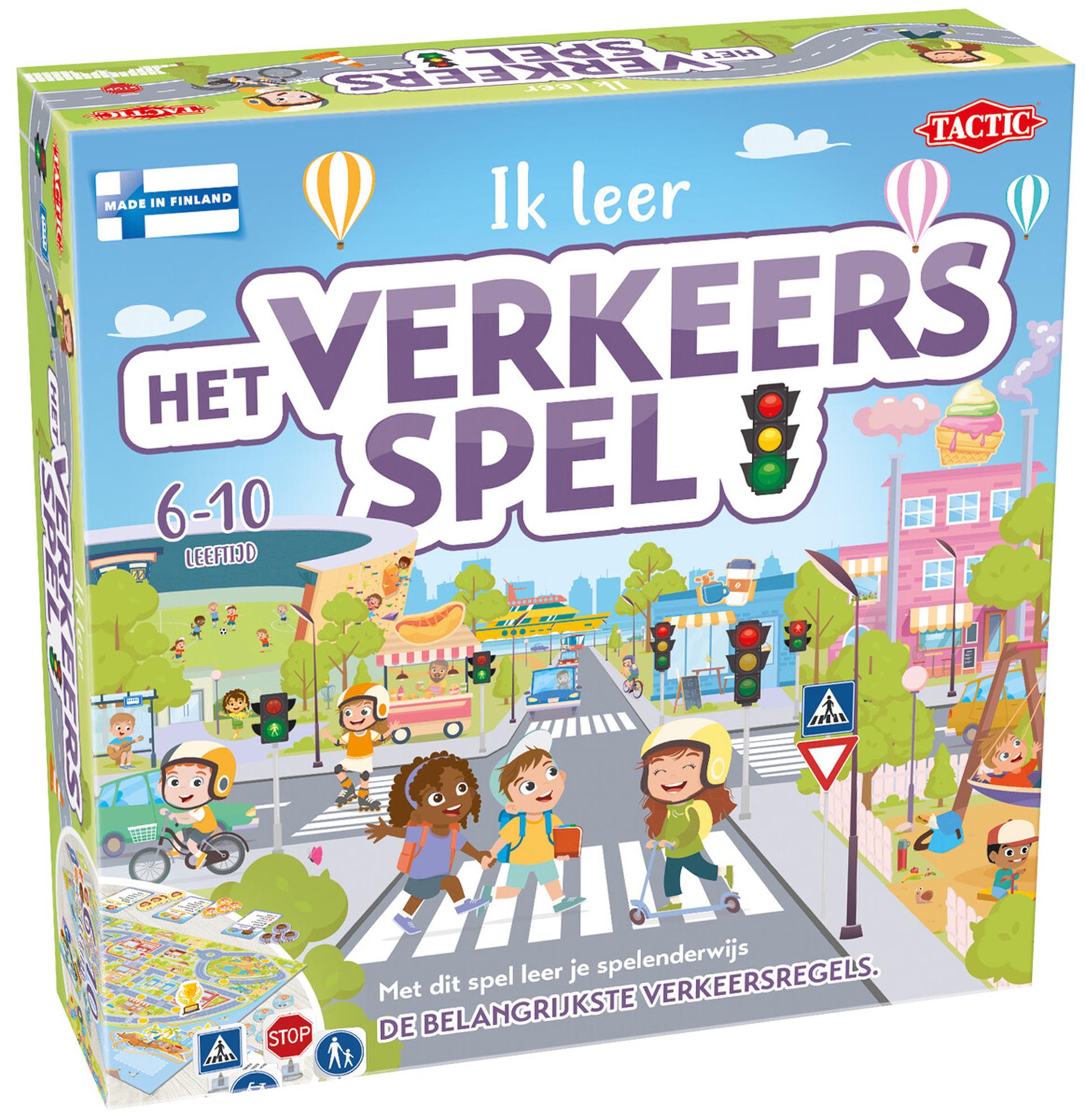 Tactiek ik leer het verkeersspel - educatief spel