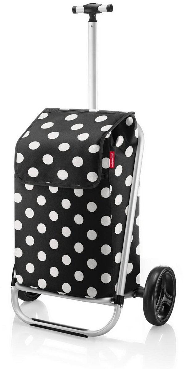 Reisenthel shopping trolley boodschappentrolley - 45l - dots wit