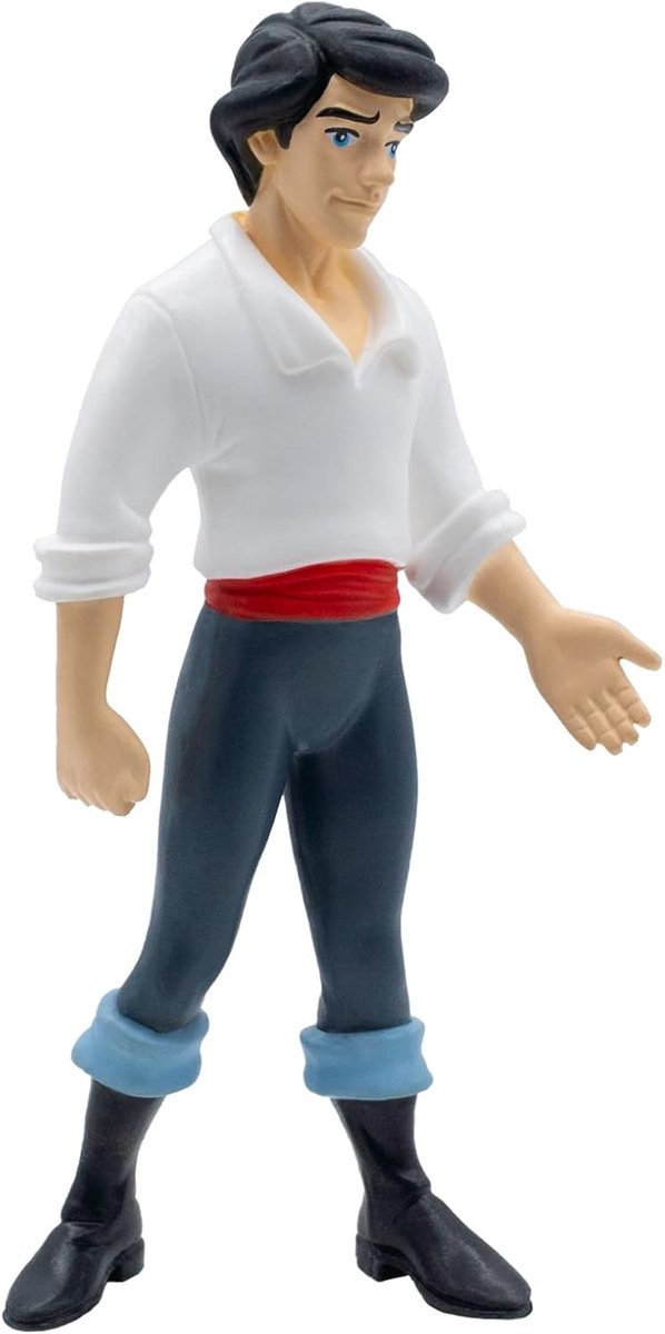 Bullyland 12356 – speelfiguur disney de kleine zeemeermin met prins eric – levensecht en detailrijk vormgegeven – ideaal als taartfiguur, verzamelobject of vrolijk cadeau voor kinderen vanaf 3 jaar