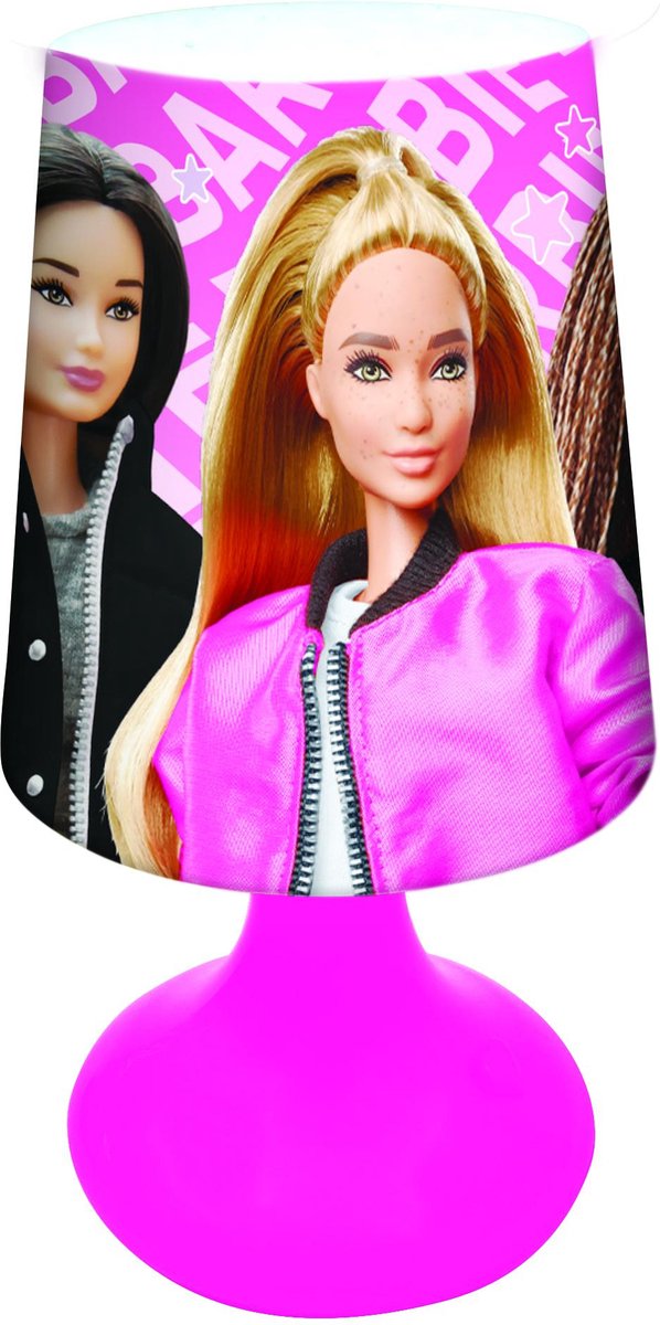 Lexibook mini lampe de chevet veilleuse sans fil barbie