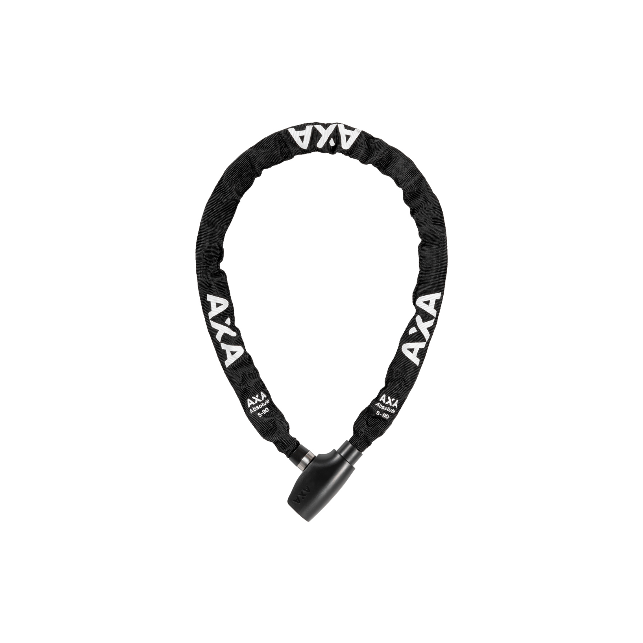 Axa kettingslot absolute 5-90cm zwart