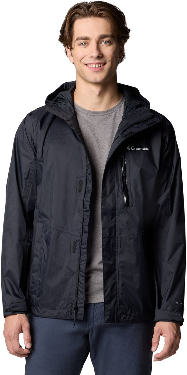 Columbia pouring adventure™ iii jacket heren outdoorjas - black