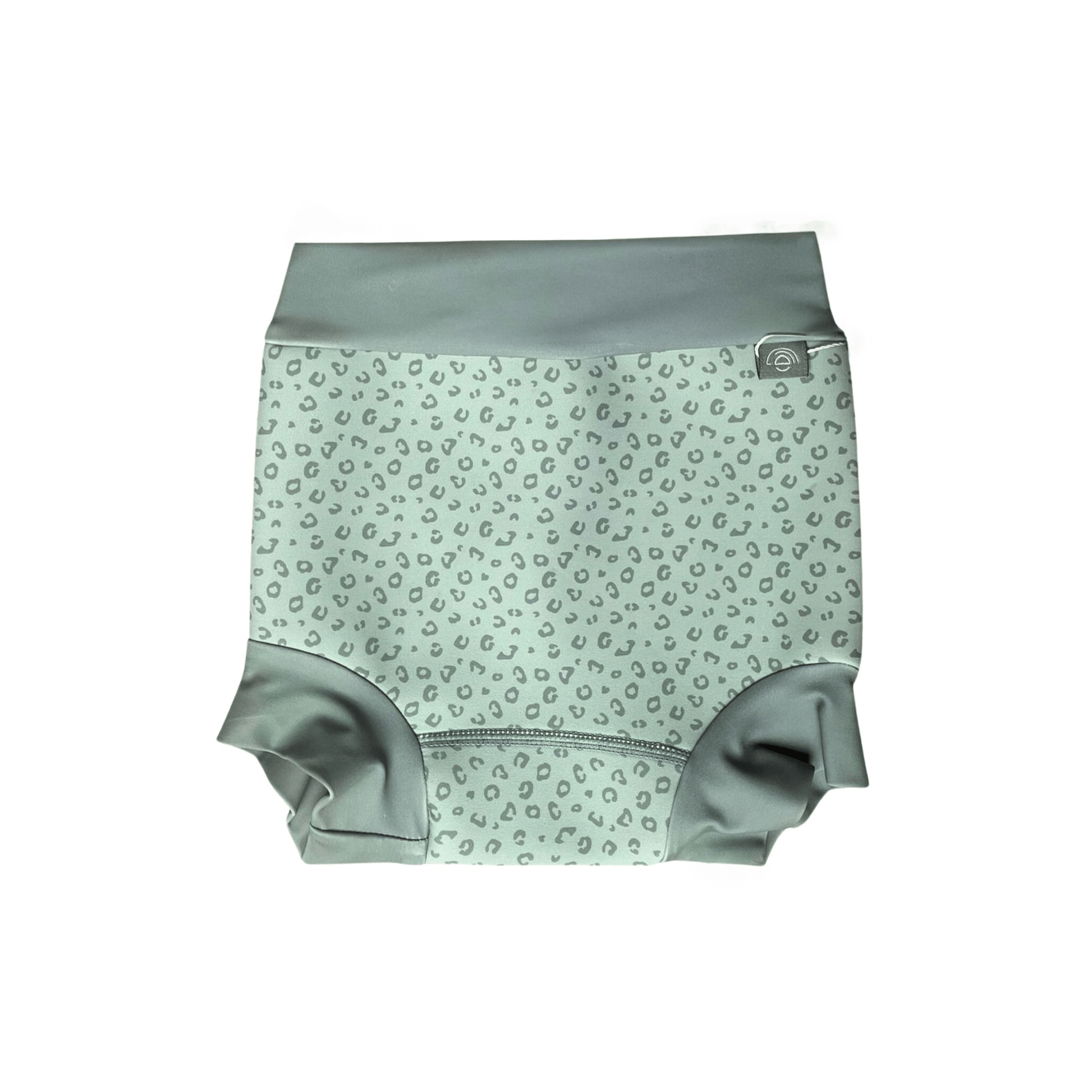 Luipaard | groene neopreen zwemluier