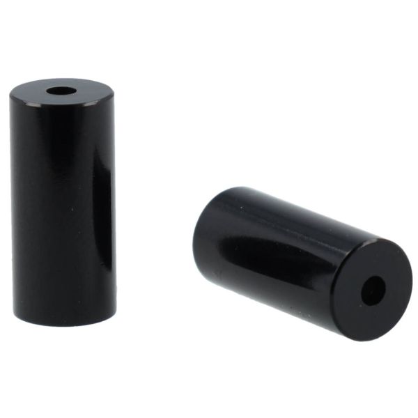 Kabeleindhoedjes voor ot-rs900 elvedes van ø3,65 tot ø5.5mm x 12mm - zwart (50 stuks)