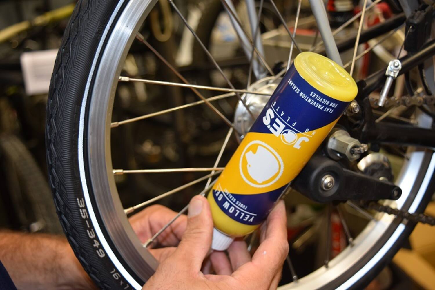 Joe's no flats - gele gelkit 240ml