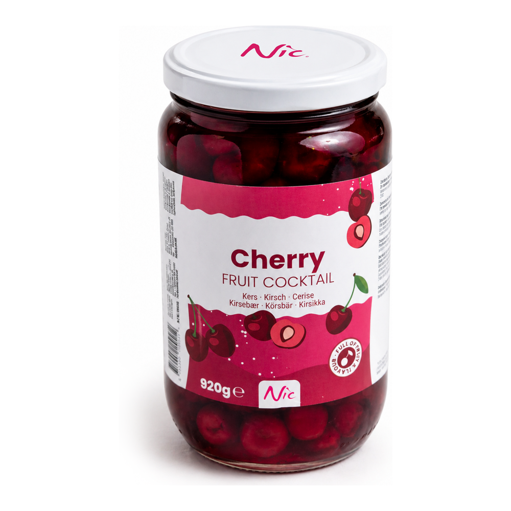 Nic kersen fruitcocktail pot (920 gram)