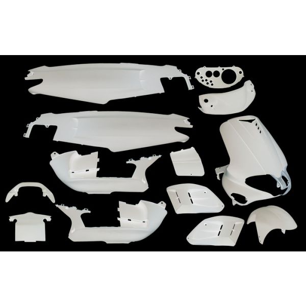 Edge directet 15-delig voor gilera runner tot bouwjaar 08-2005 - glanzend wit