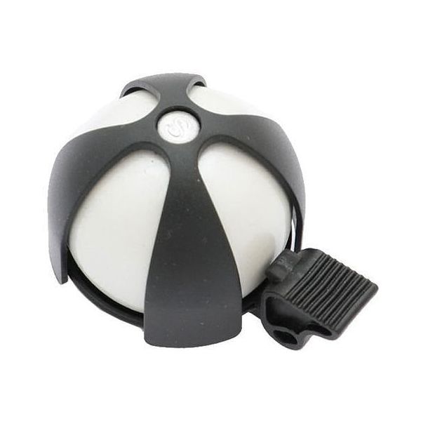 Simson Bicycle Bell Sport white-black on card