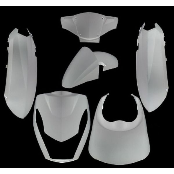 Edge ter plaatset 6-delig voor peugeot kisbee 2t 4t - wit