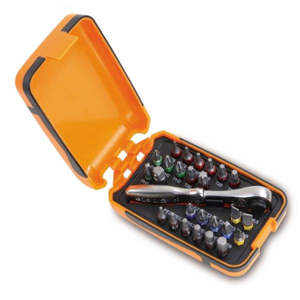 Beta Ratelsleutel Tools 860 C27 met schroefbitset 27 delig in doos