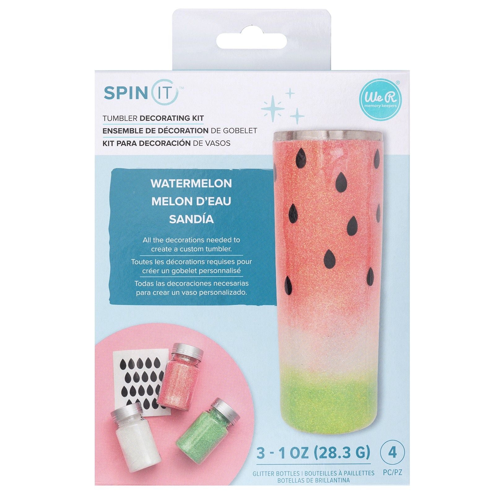 We r makers • spin it decorating kit watermelon