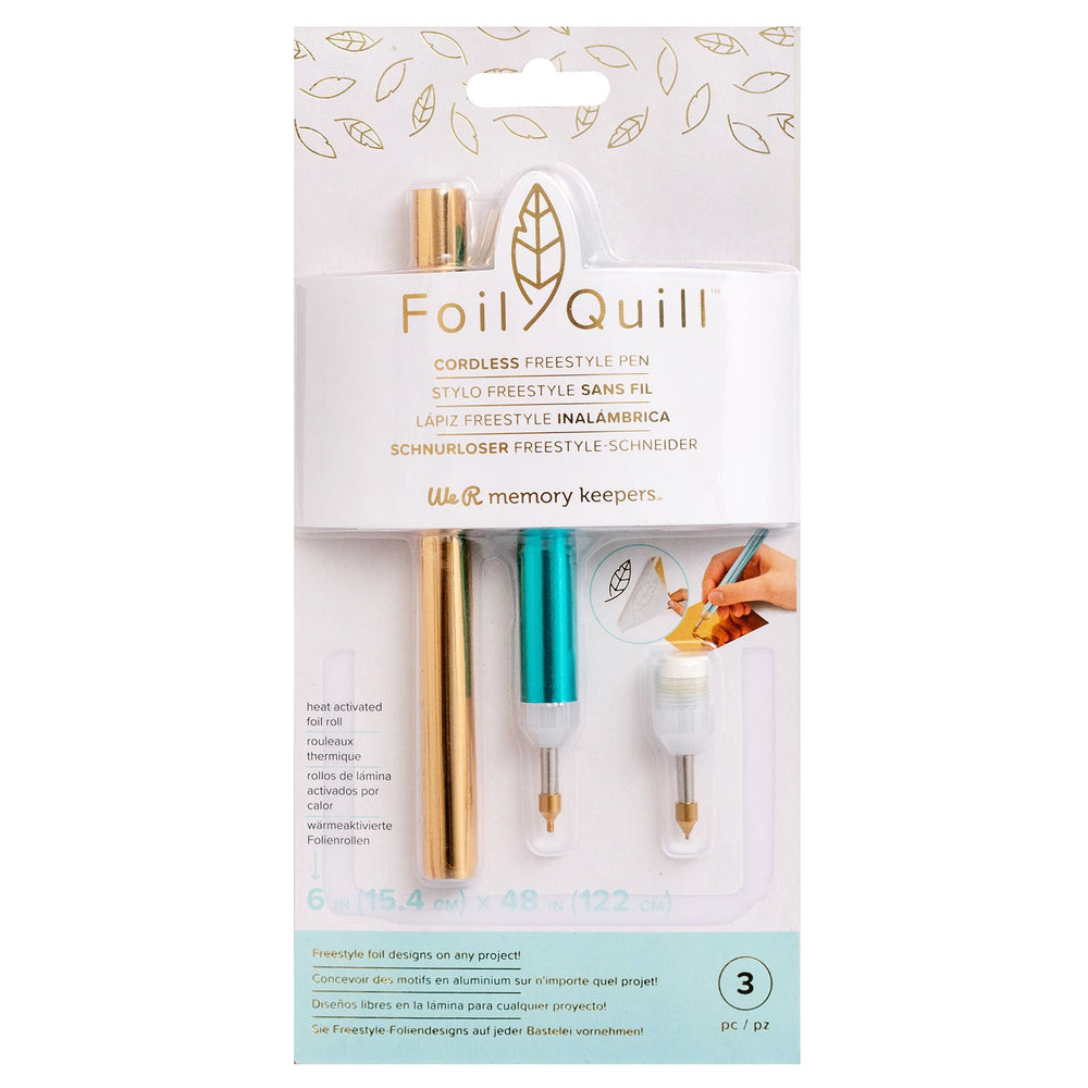 We r makers • foil quill freestyle pen