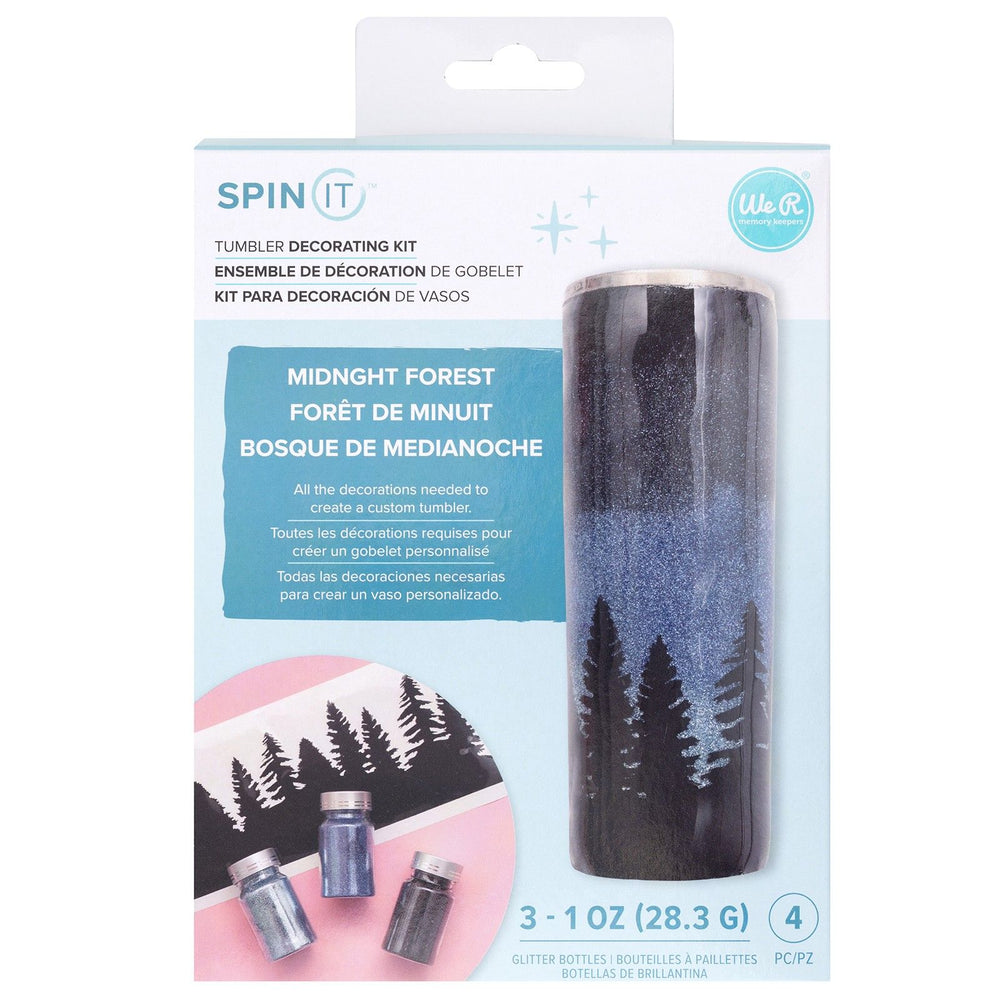 We r makers • spin it decorating kit midnight forest