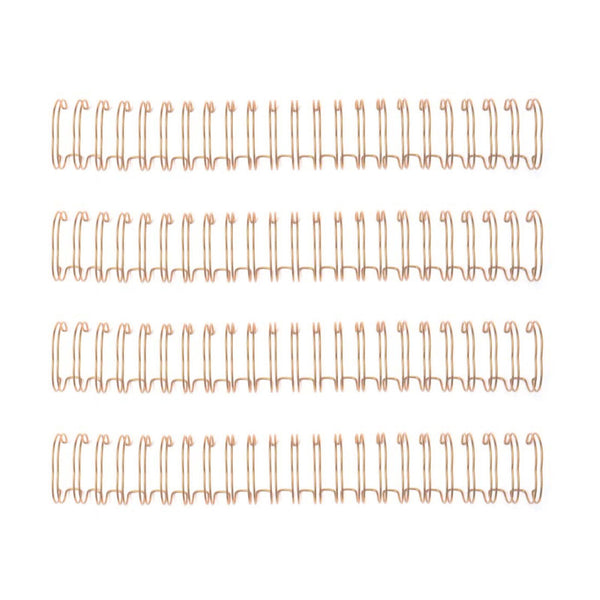 We r makers • cinch binding wires rose gold