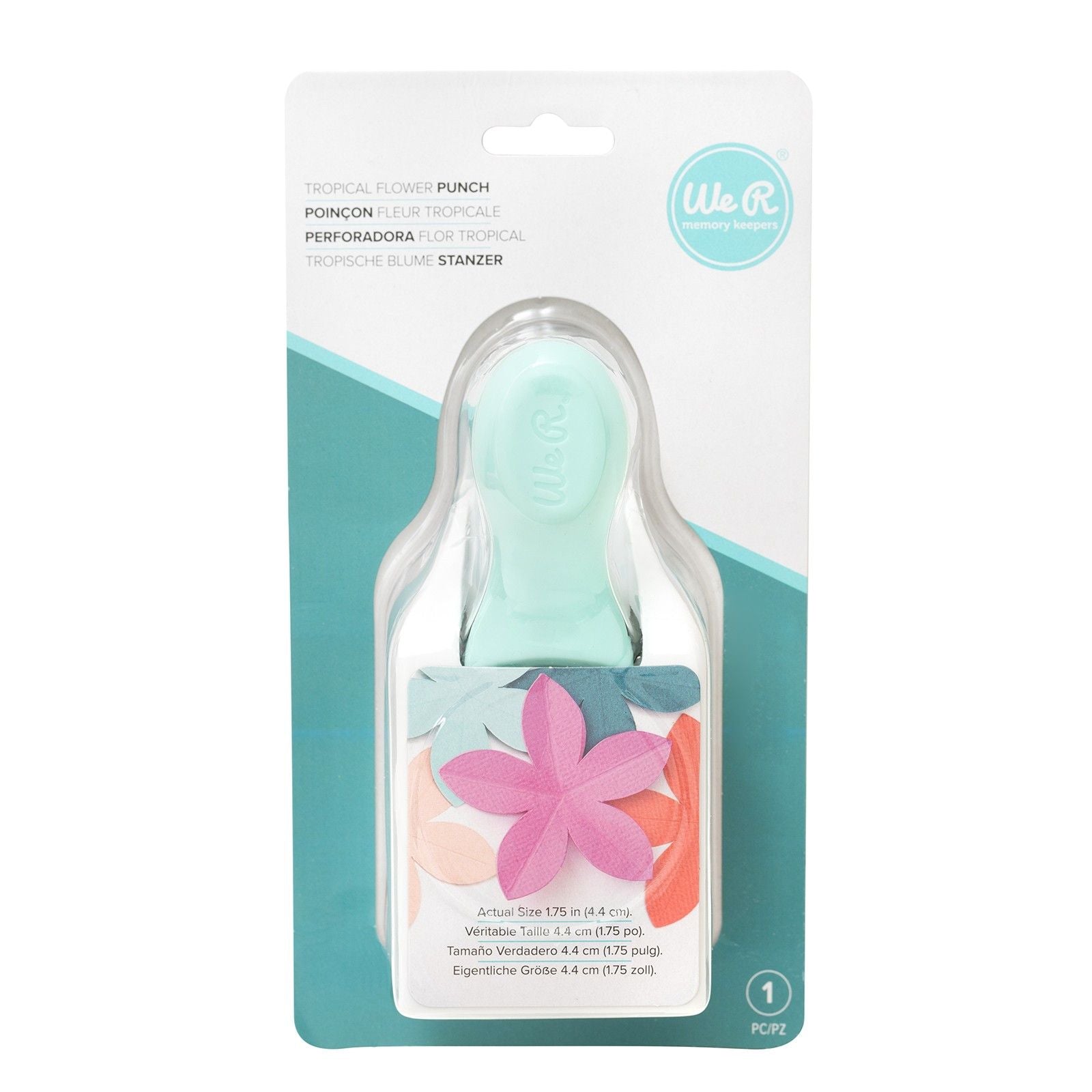 We r makers • embossing pons tropische bloem