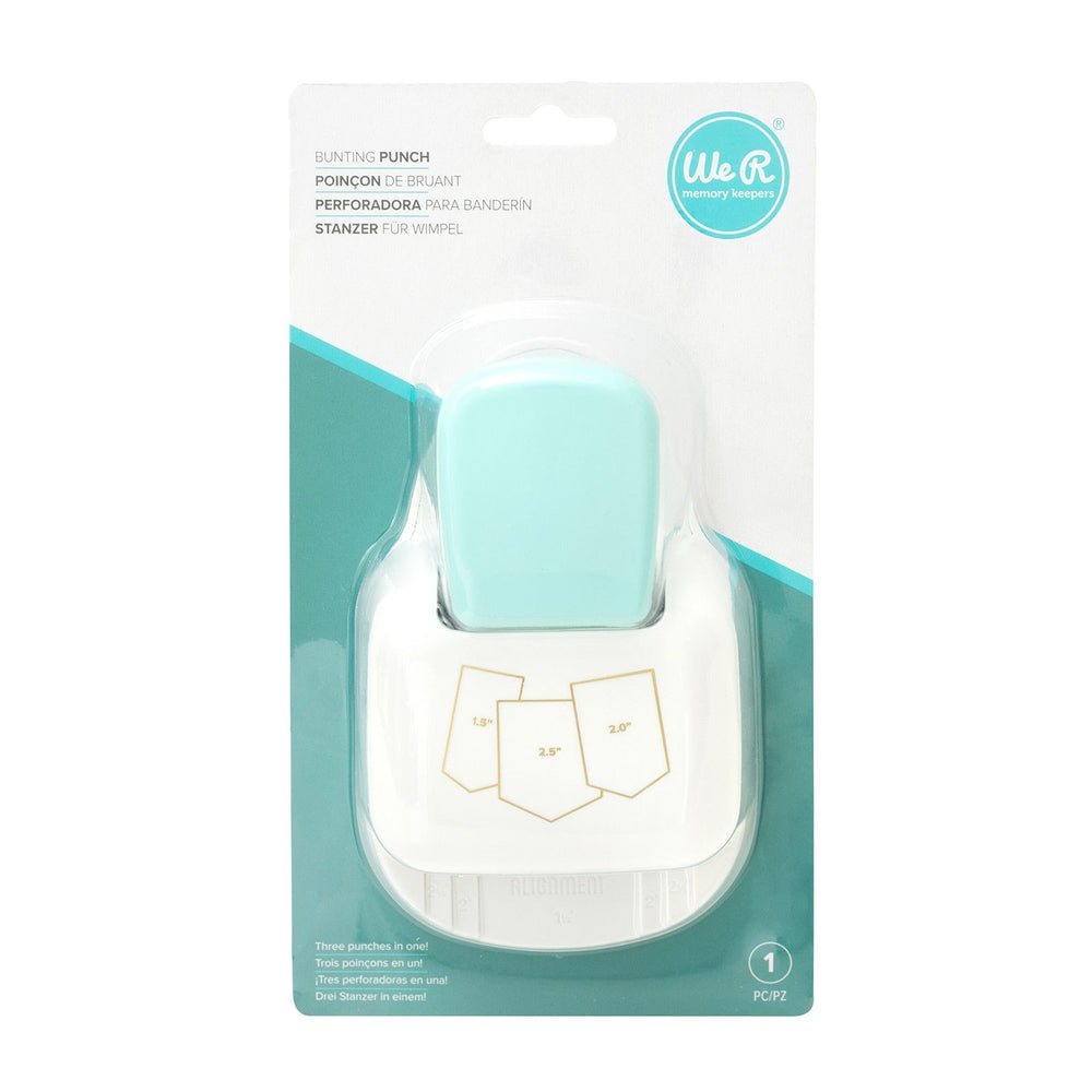 We r makers • 3-in-1 punch bunting