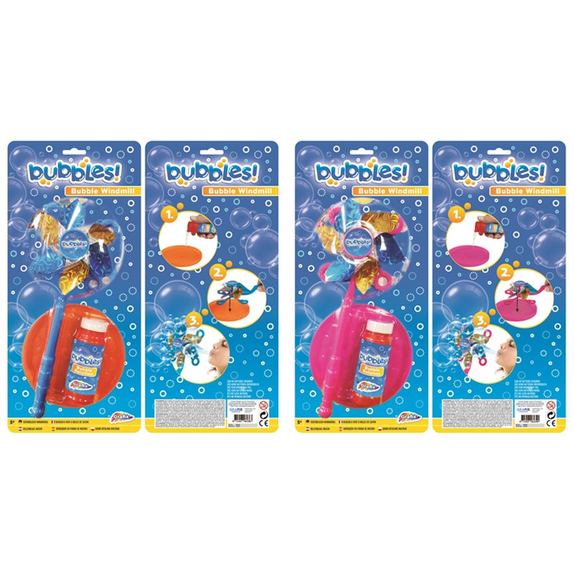 Creatieve ambachtsgroep bellenblaasmolen, 100ml