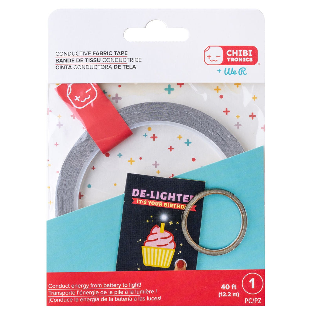 We r makers • chibitronics conductive fabric tape