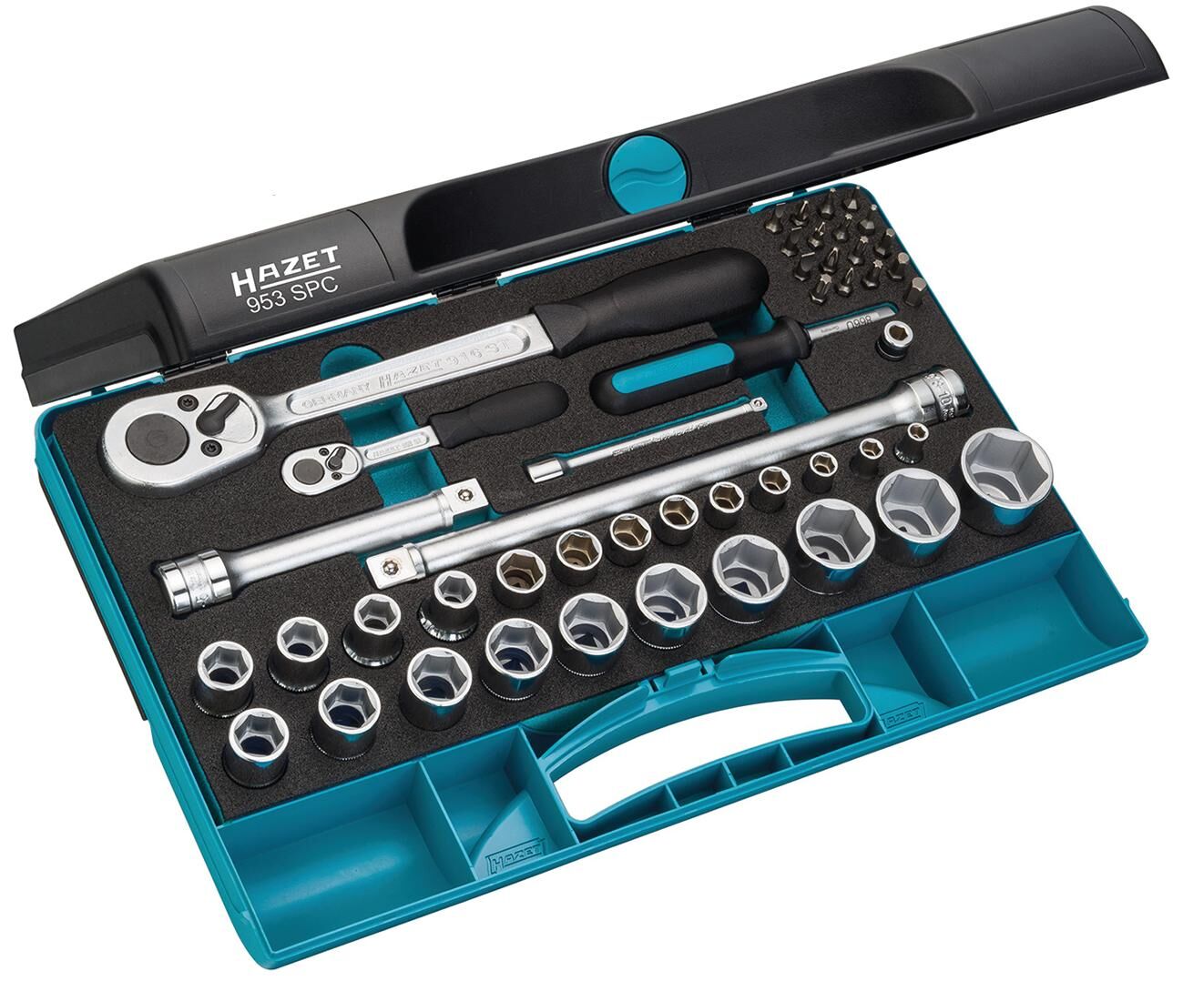 Hazet dopsleutel set socket wrench set 47tlg.