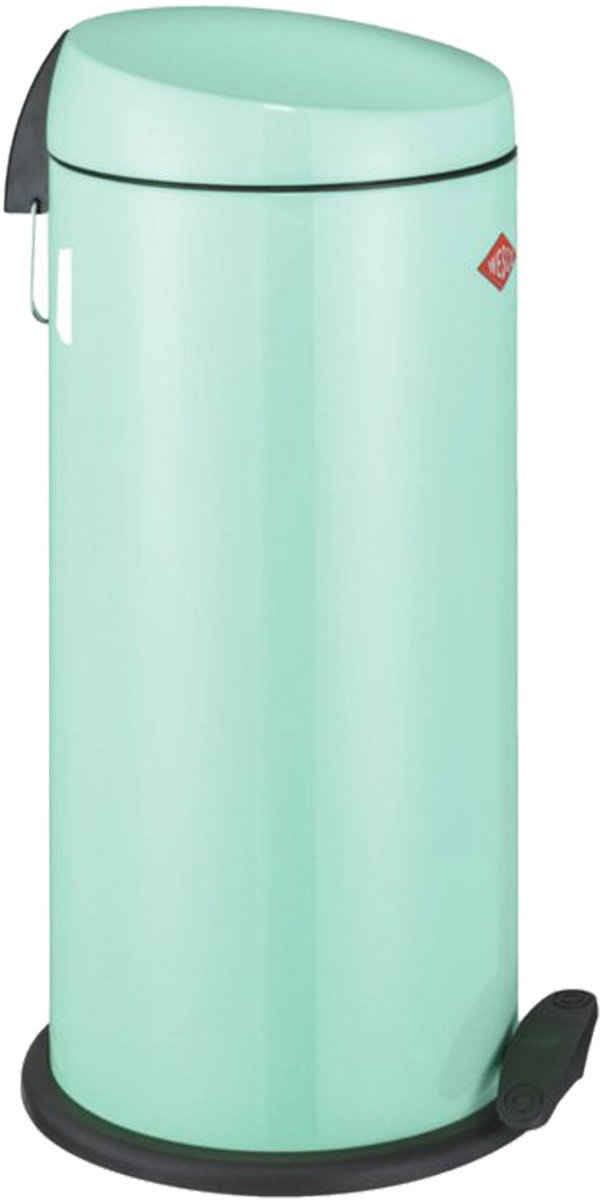 Wesco capboy maxi prullenbak | pedaalemmer | 22 liter | metaal - mint | afvalemmer - made in germany