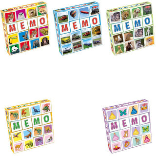 Selecta memo assorti - kinderspel | 6 stuks