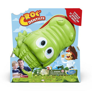 Hasbro krokodil met kiespijn - actiespel - gaming classic - gezelschapsspel